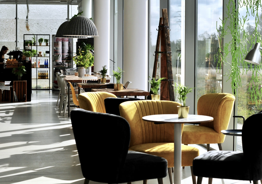 MC Architektura Wnętrz - Bistro MOODRO