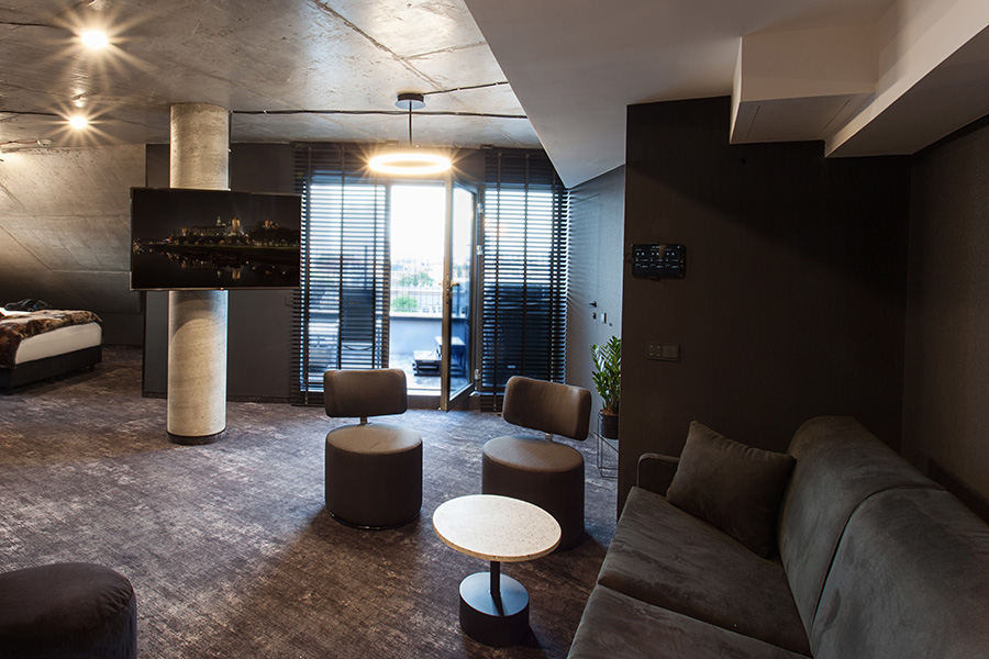 MC Architektura Wnętrz - Hotel THE LOFT