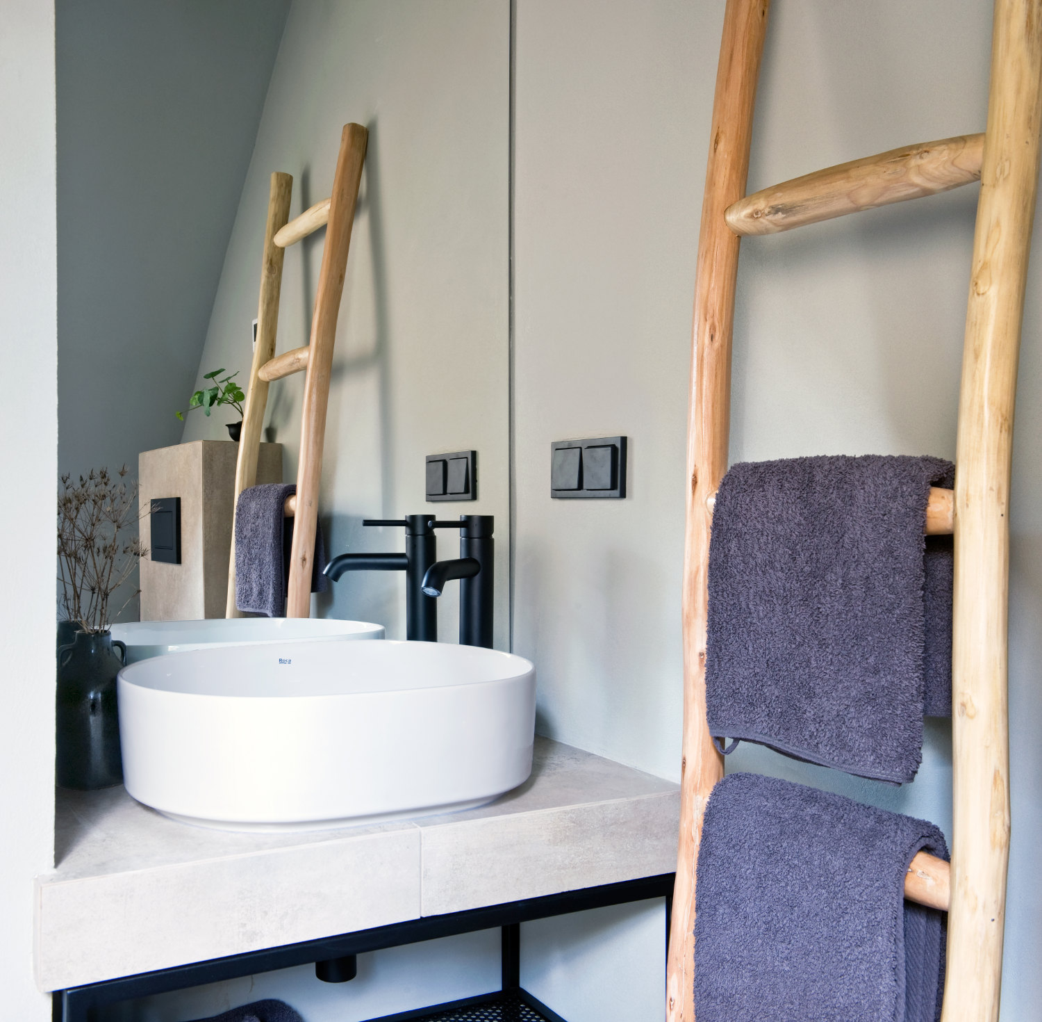 MC Architektura Wnętrz - dom w górach łazienka