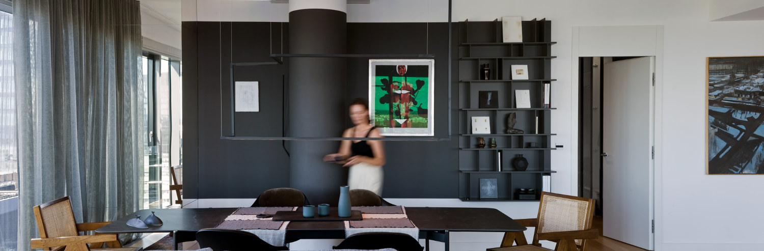 MC Architektura Wnętrz - Apartament Cosmopolitan Warszawa