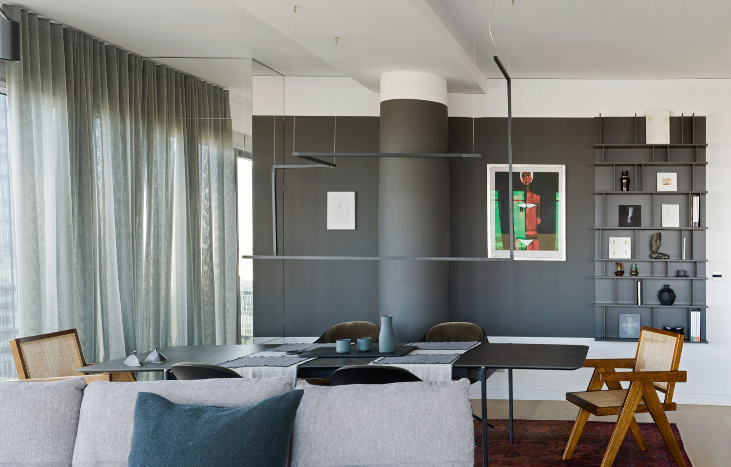 MC Architektura Wnętrz - Apartament Cosmopolitan Warszawa