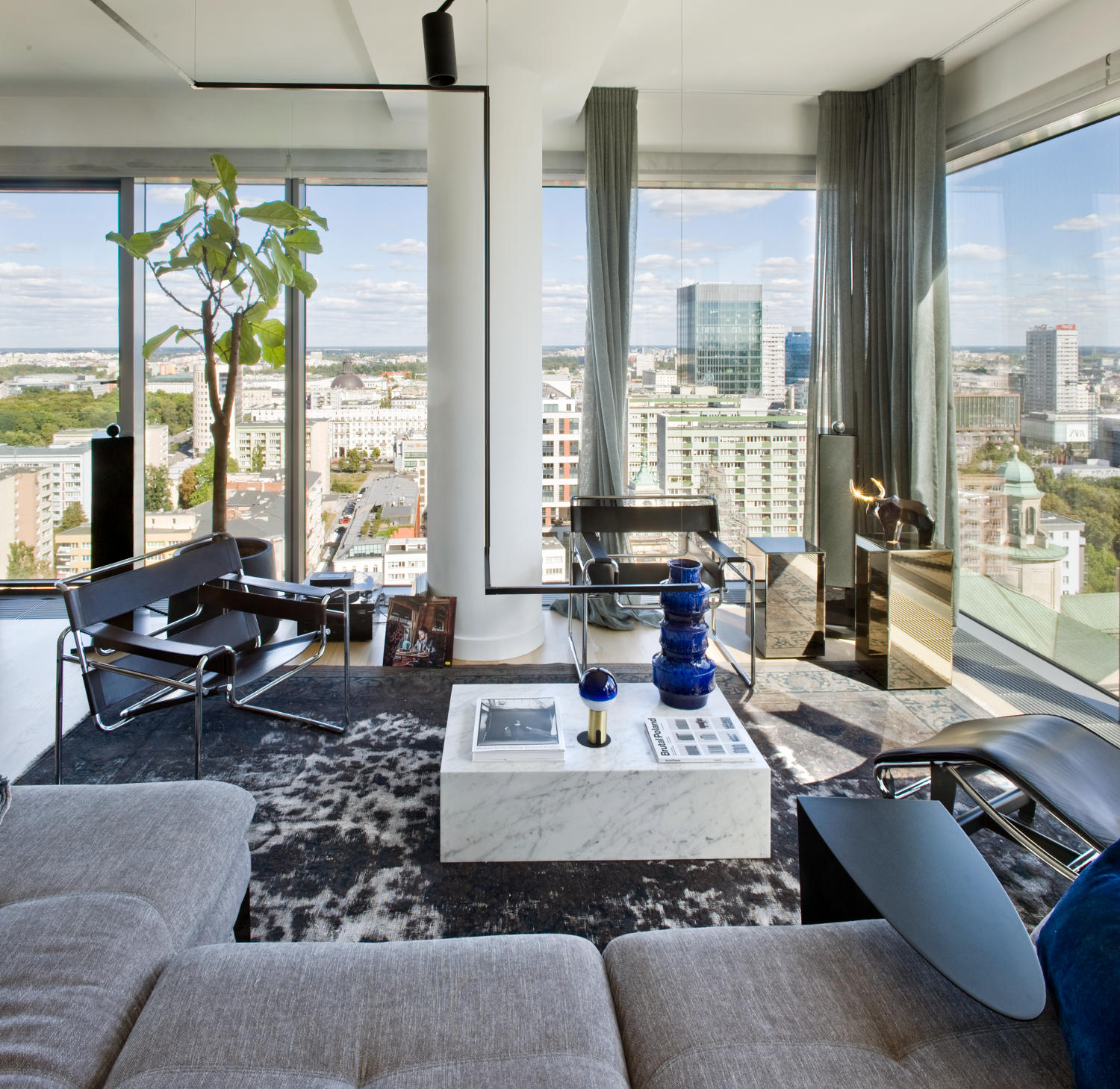 MC Architektura Wnętrz - Apartament Cosmopolitan Warszawa