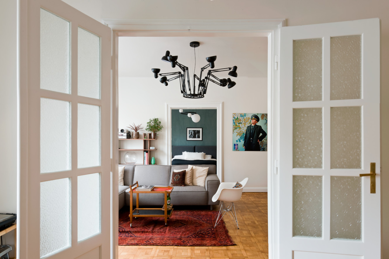 MC Architektura Wnętrz - Mieszkanie w krakowskiej kamienicy