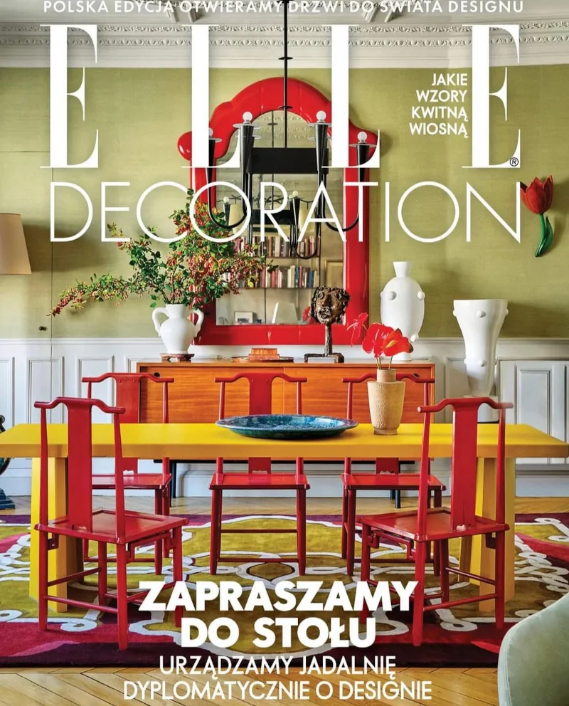 Magazyn Elle Decoration -Projekt wnętrz Niezwykła lekkość - MC Architektura Wnętrz